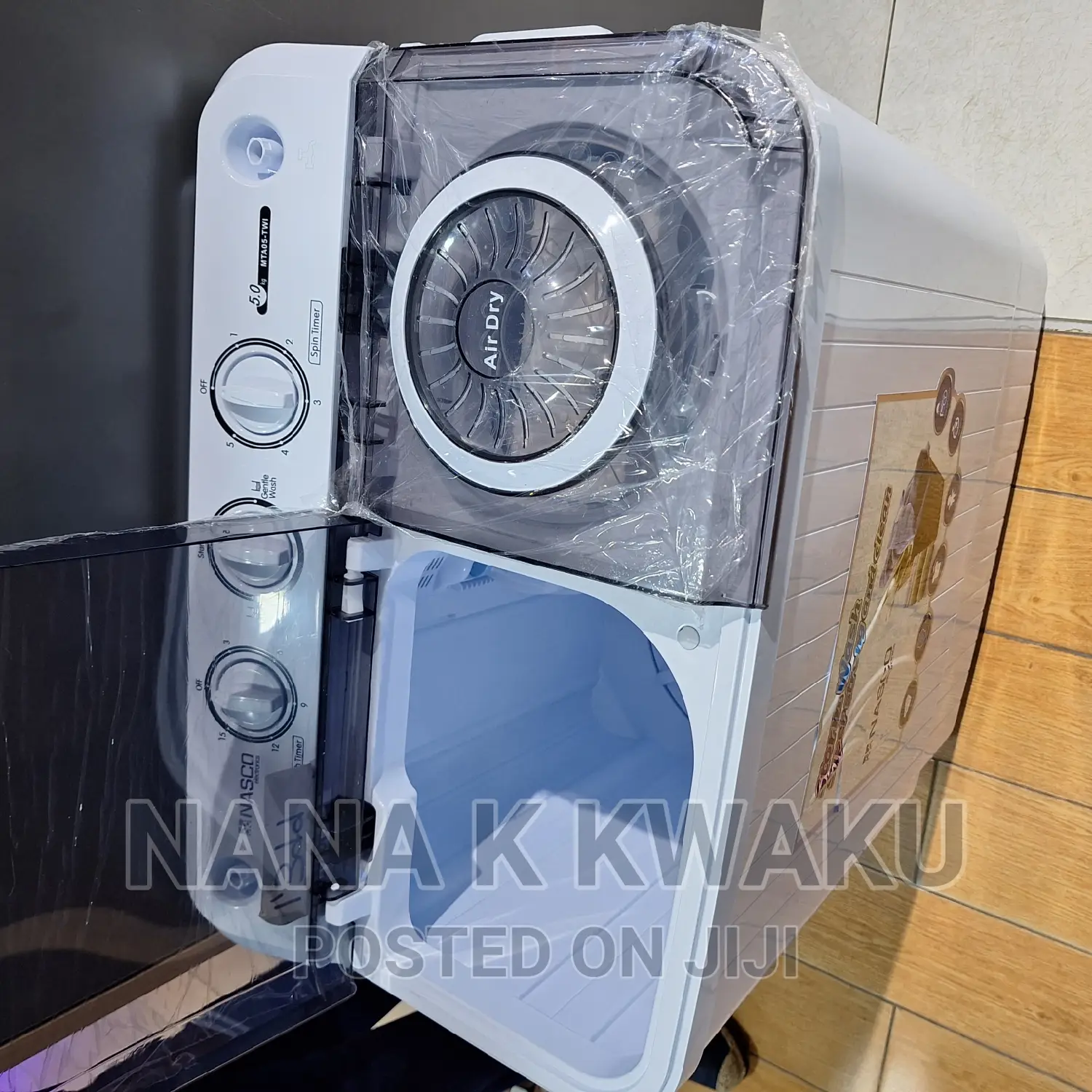 ~Twin Top_nasco 5kg Washing Machine Top Load