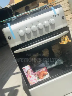 Quality Oven With Grill 4 Gas Burner Ferre Sliver 