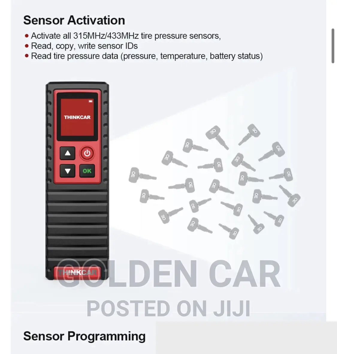 Thinktpms G2 TPMS Universal Car Tire Sensor Programmer