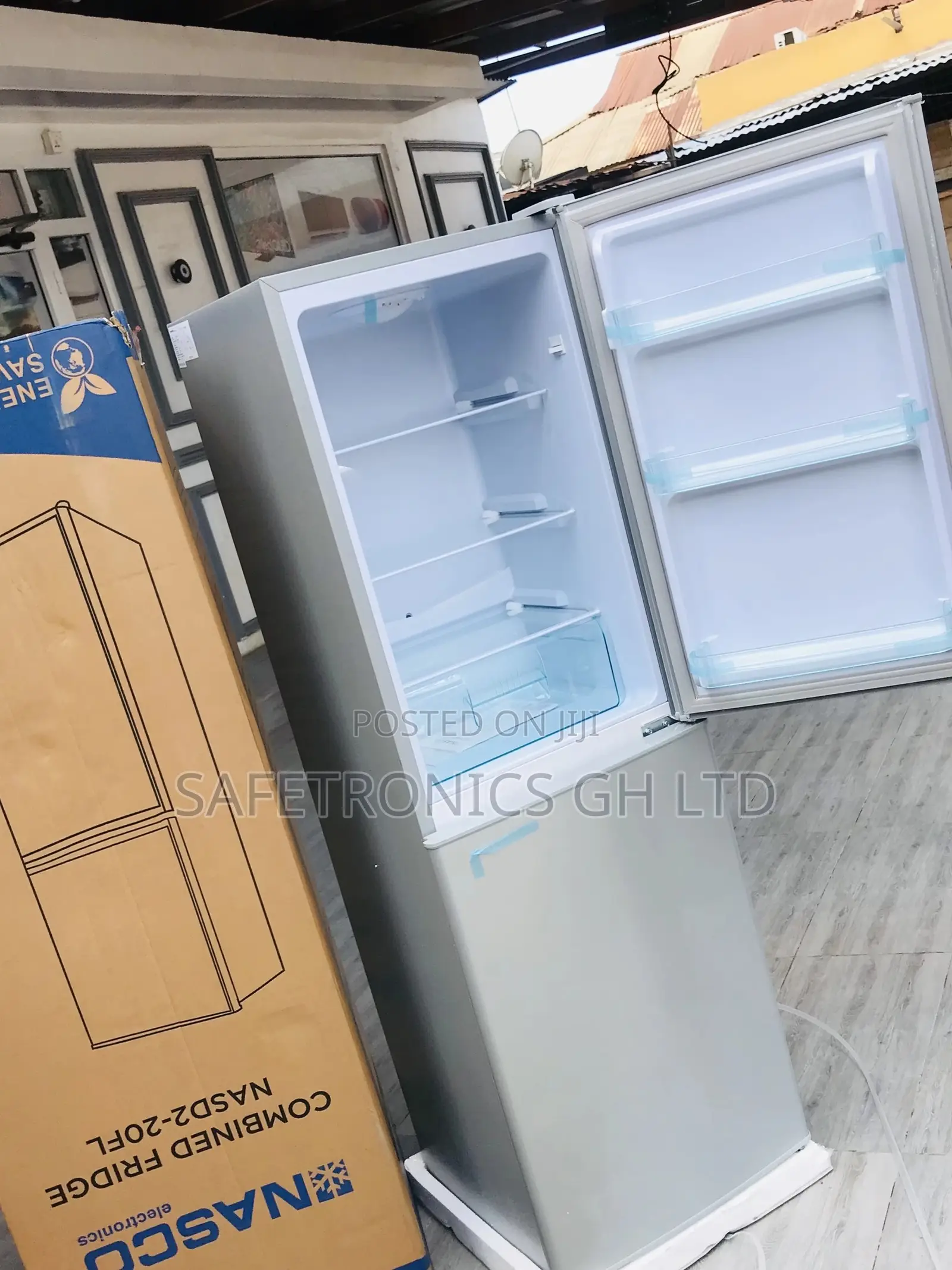 Energy Doubledoor Nascod2-20fl  Fridge Bottomfreezer 