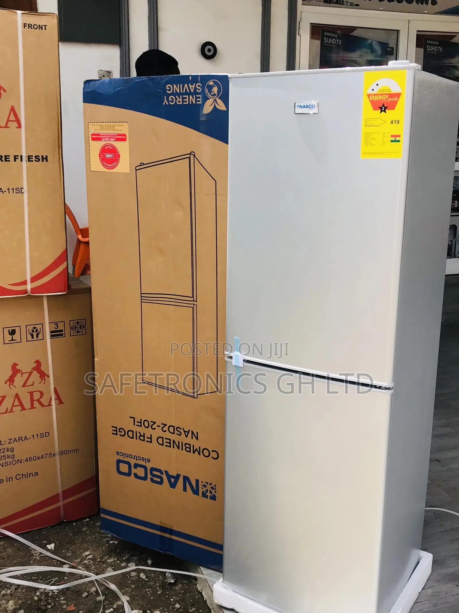 Bottomfreezer Doubledoor Nasco  Defrost Nascod2-20fl 