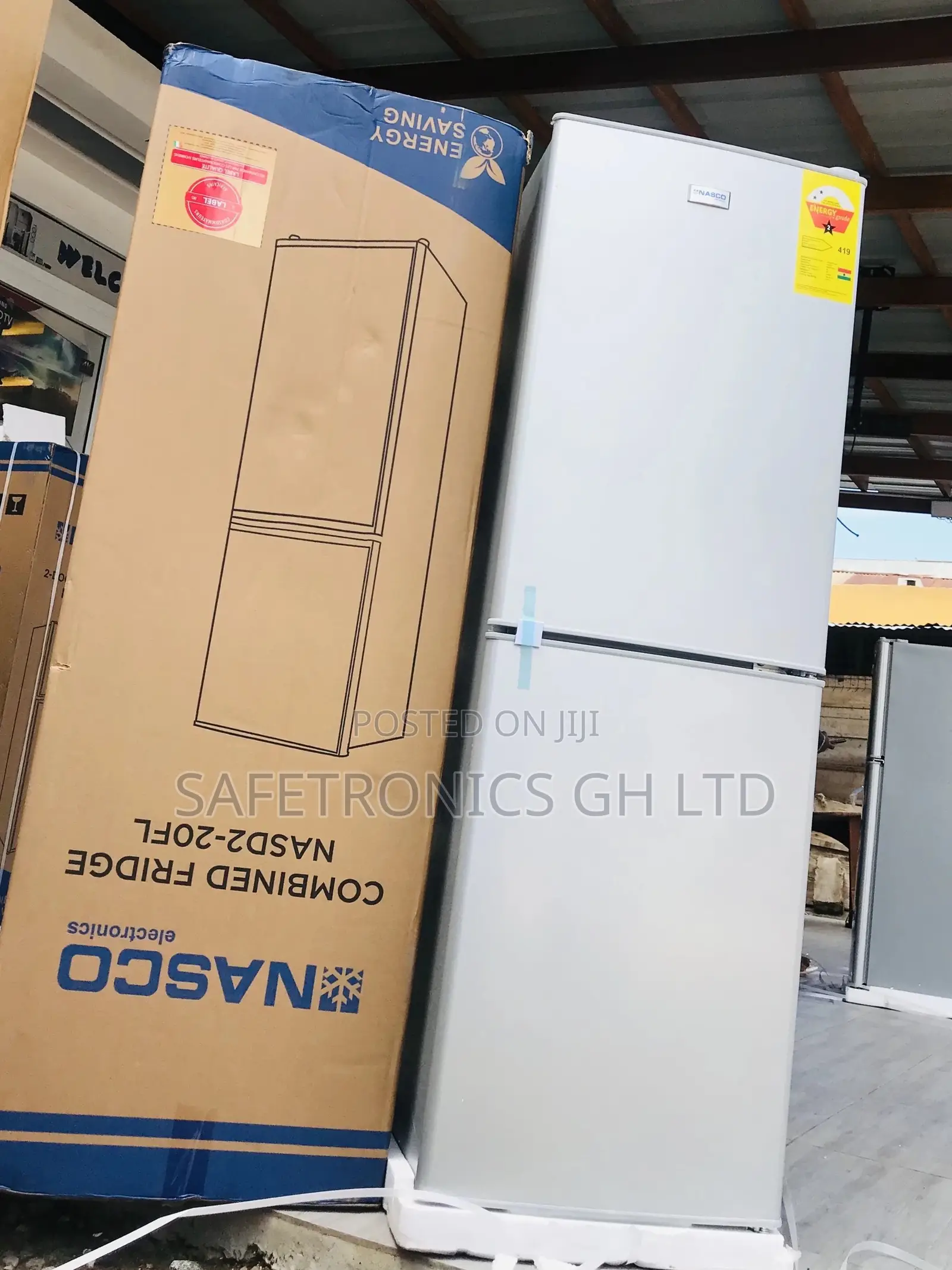 Bottomfreezer  Original Doubledoor Nascod2-20fl Fridge 