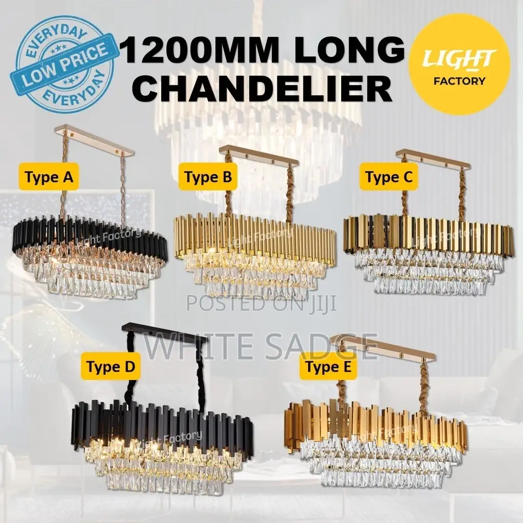1200mm Long Chandeliers