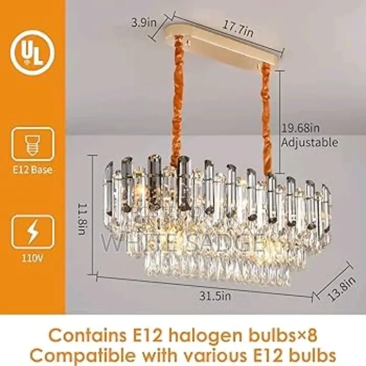 1200mm Long Chandeliers