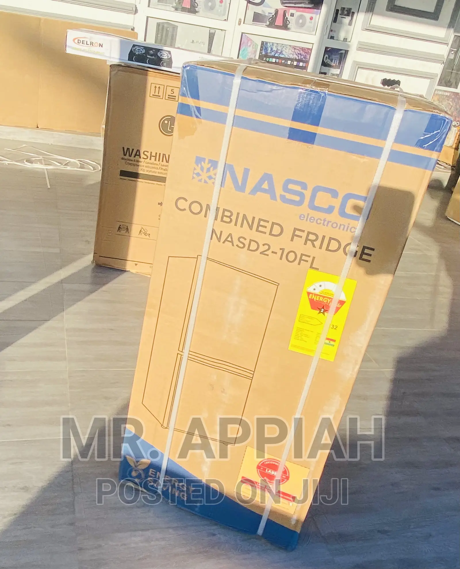 High Quality Nasco Nasd2-20 Double Door Fridge(Gray) 