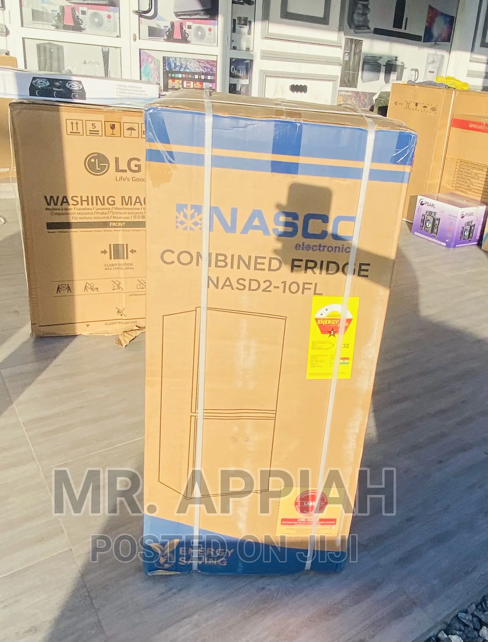 Brand New Nasco Double Door Refrigerator(Gray) Nasd2-20