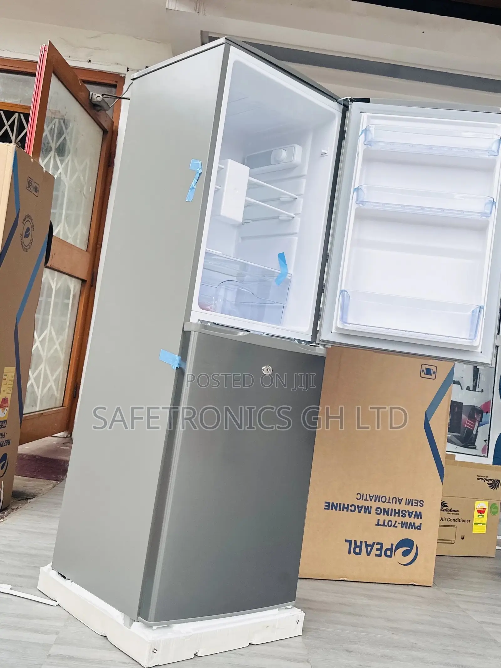 140 Liters Pearl Bottomfreezer Pf-200b Doubledoor Fridge 