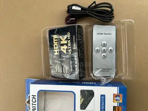 Hdmi Switch 5 in 1 Out With Remote Control