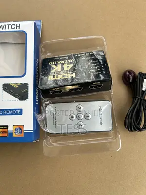 Hdmi Switch 5 in 1 Out With Remote Control