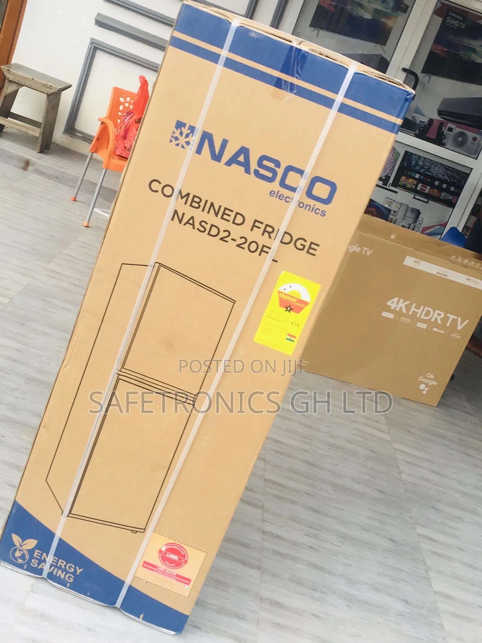 Nasd2-20fl Doubledoor Nasco Bottomfreezer Fridge 