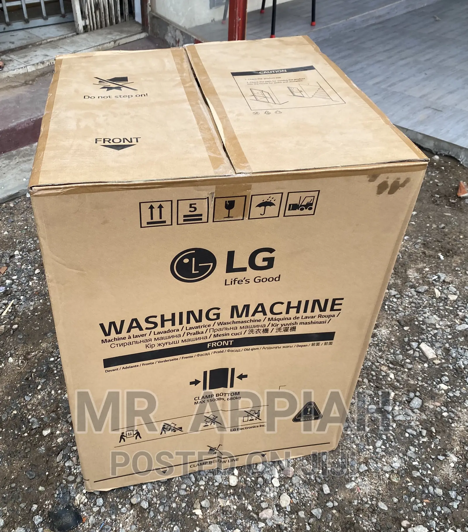 Laundry Made Easy With LG 7kg Fh2j3qdnpo Washing Machine.