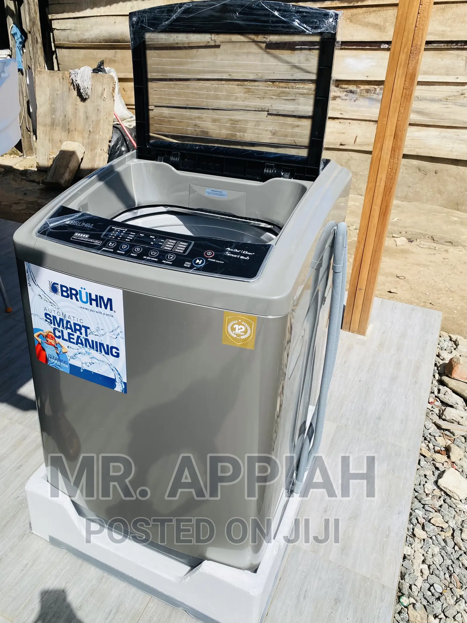 Full Automatic Bruhm 16kg Top Load Washing Machine 