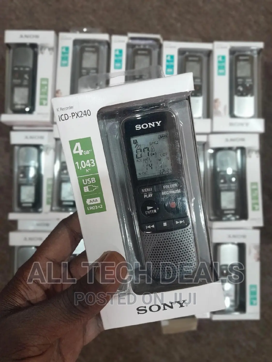 Sony Voice Recorder Icd Px 240