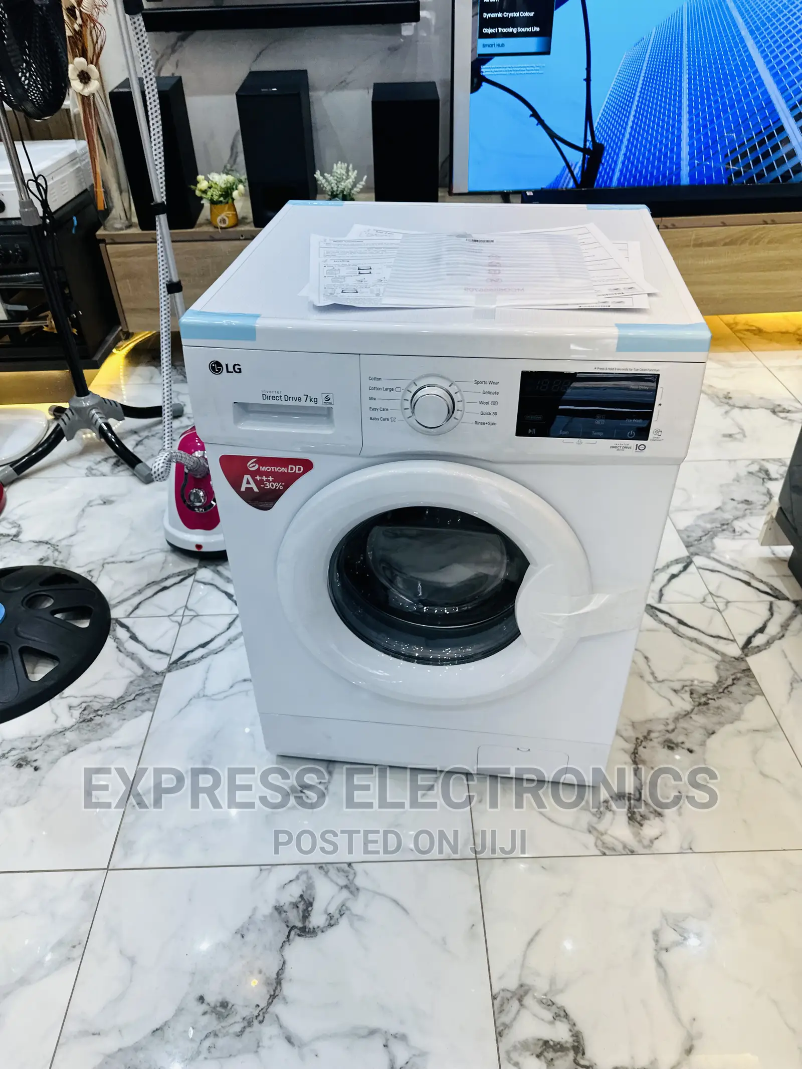 Fh2j3qdnpo 6.5hp Washing Machine LG White