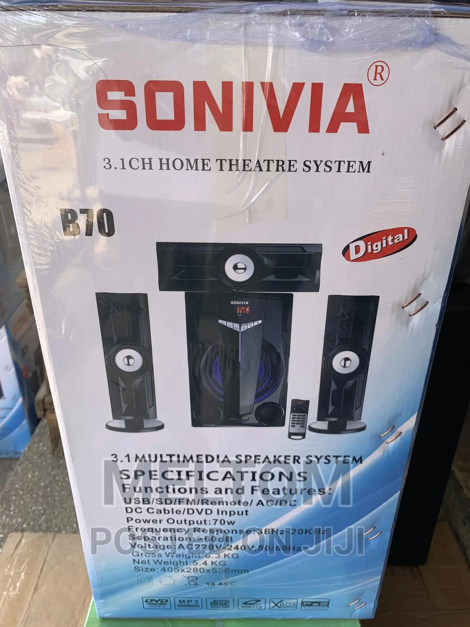 Sonivia Home Theatre System (B70)