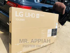 Sealed in Box  LG 70UR80003 70” Uhd Tv(Black) 