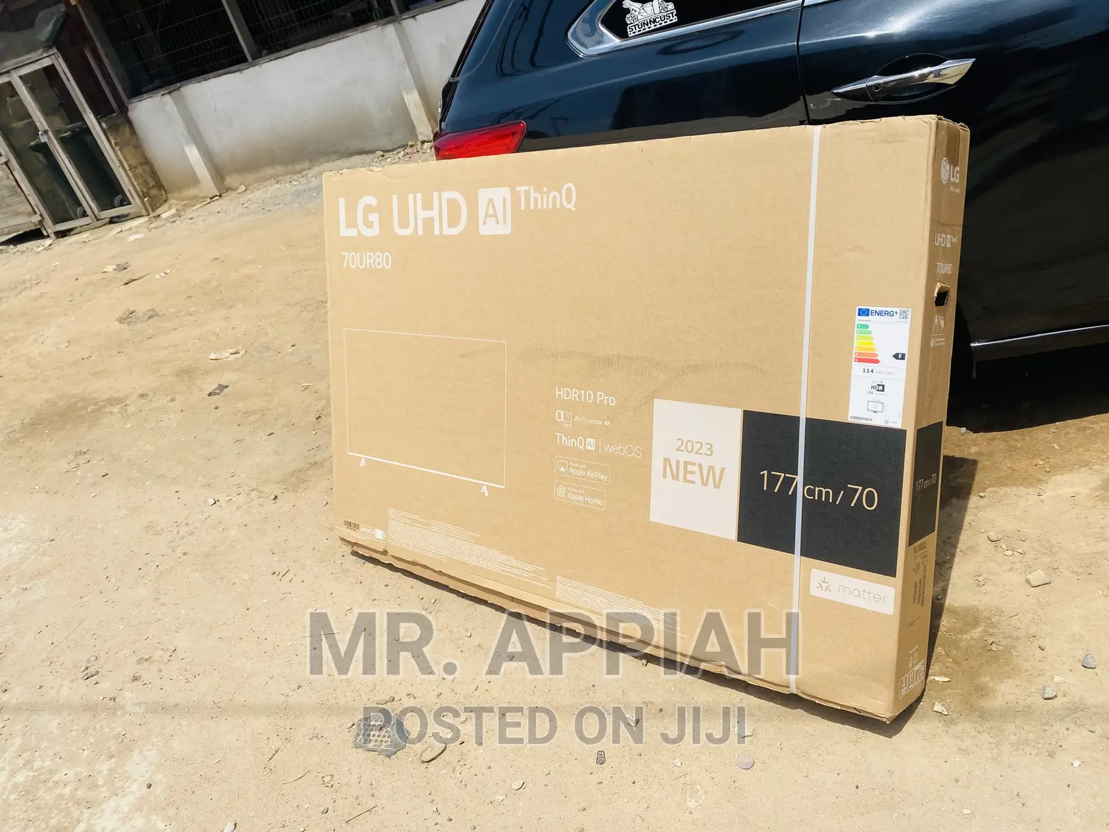 Sealed in Box  LG 70UR80003 70” Uhd Tv(Black) 