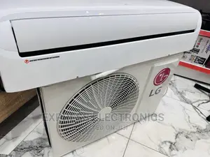 Cools Yourself Faster With 2.5hp Split R410 Gas LG White