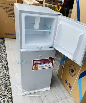 Quality Yet Affordable Zara-14tm Double Door Fridge(Silver).