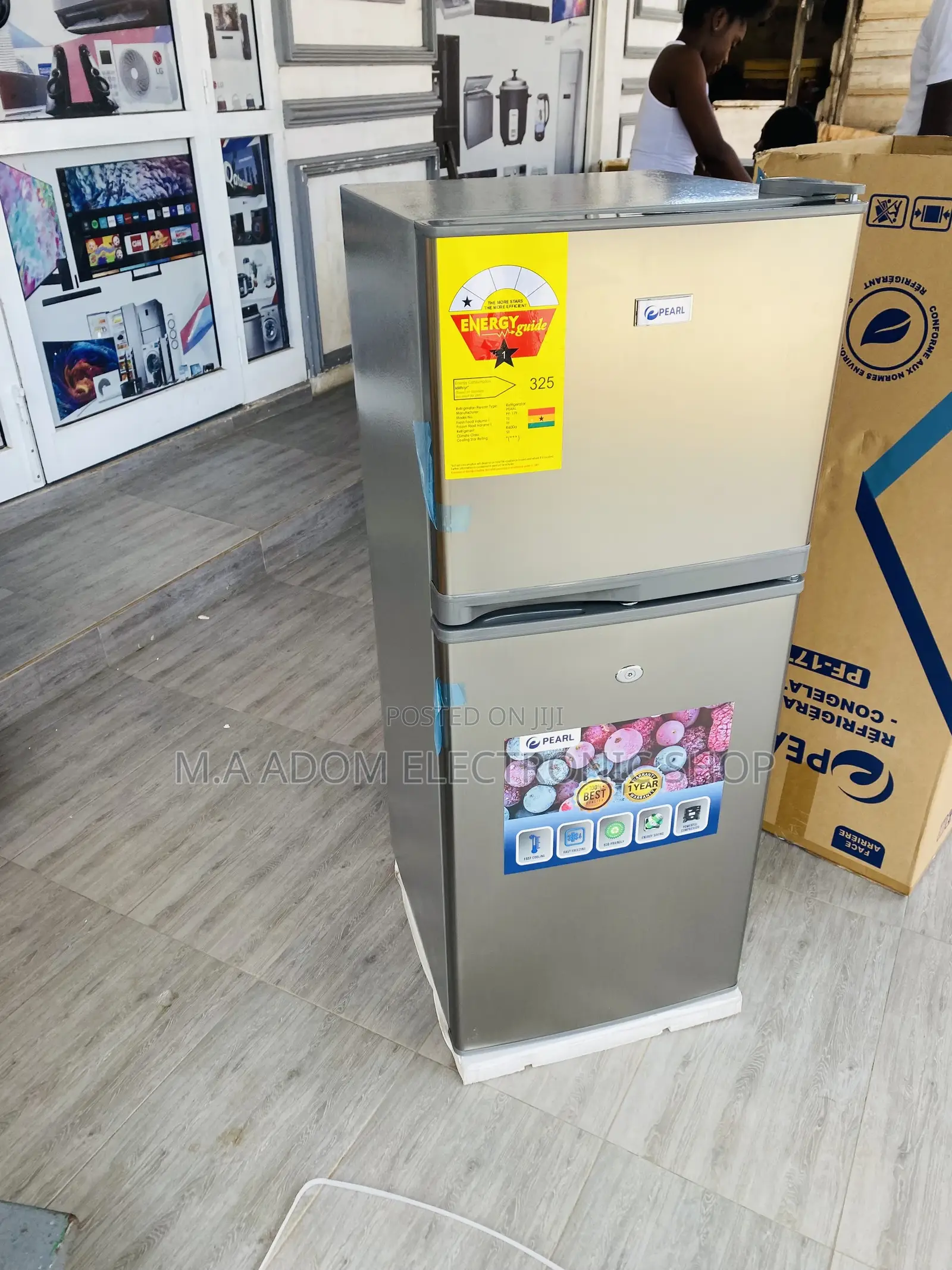 Extremely Quality Pearl 17T Double Door Refrigerator 