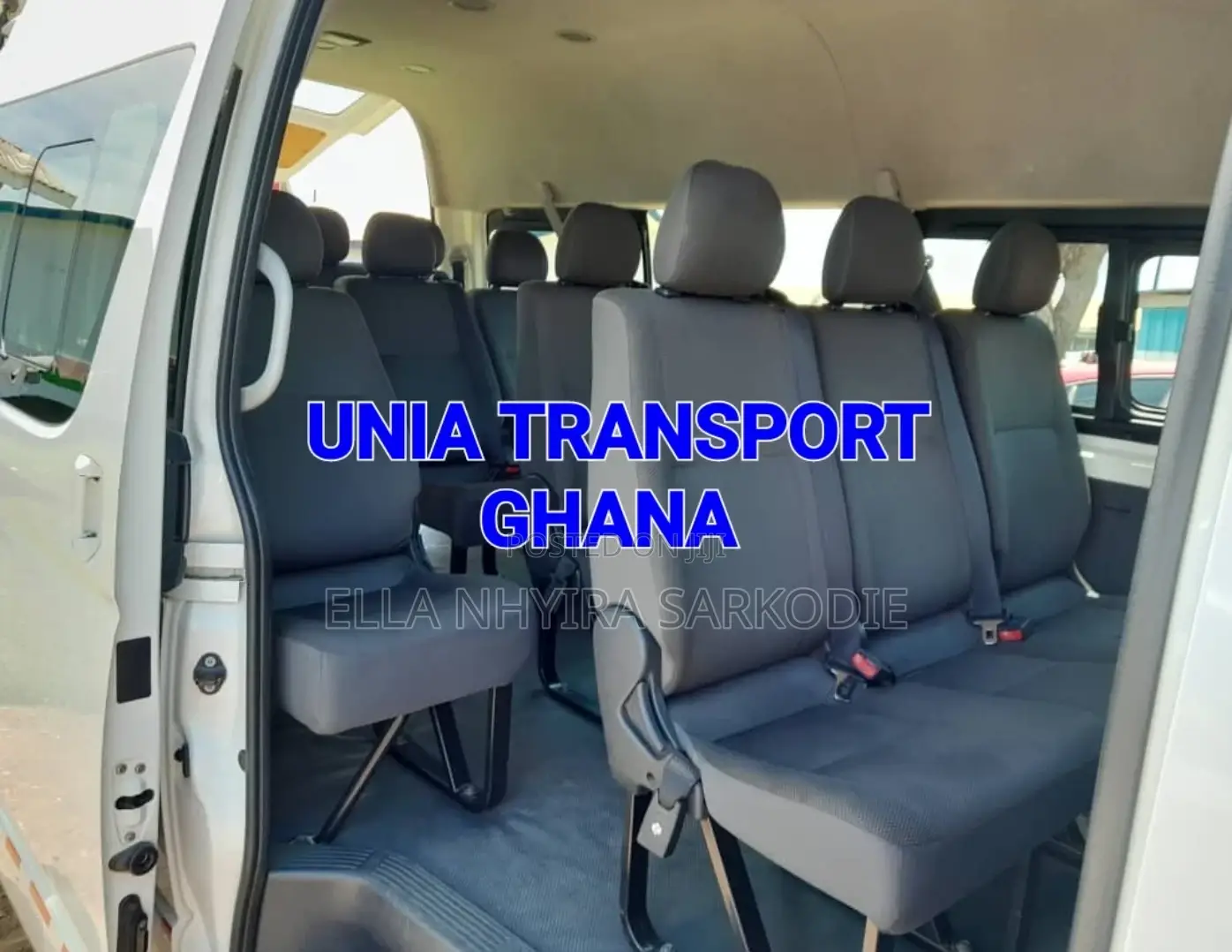 Mini Van Toyota Haise For Hiring