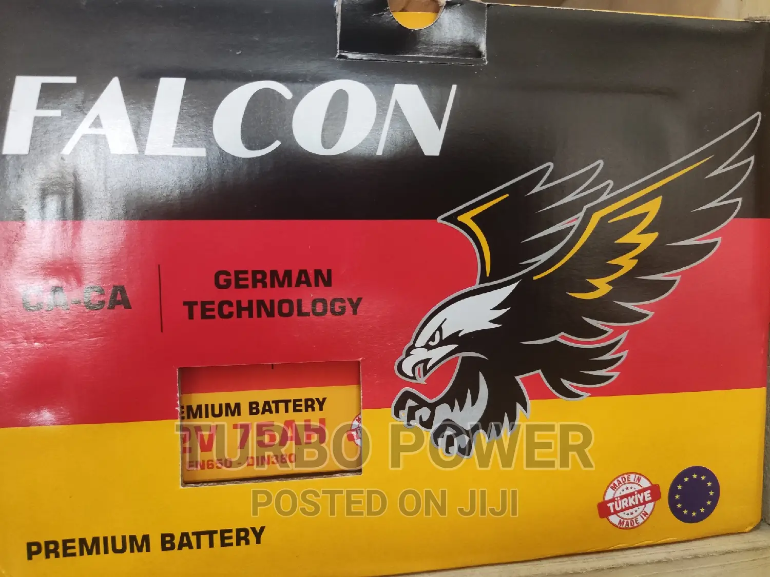Falcon Batteries Made in Turkey 15 Plates