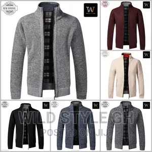 Quality Knitted Zipper Sweater Jacket