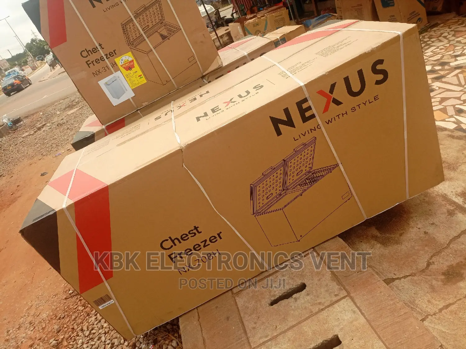 Nexus 710ltr Double Door Chest Freezers