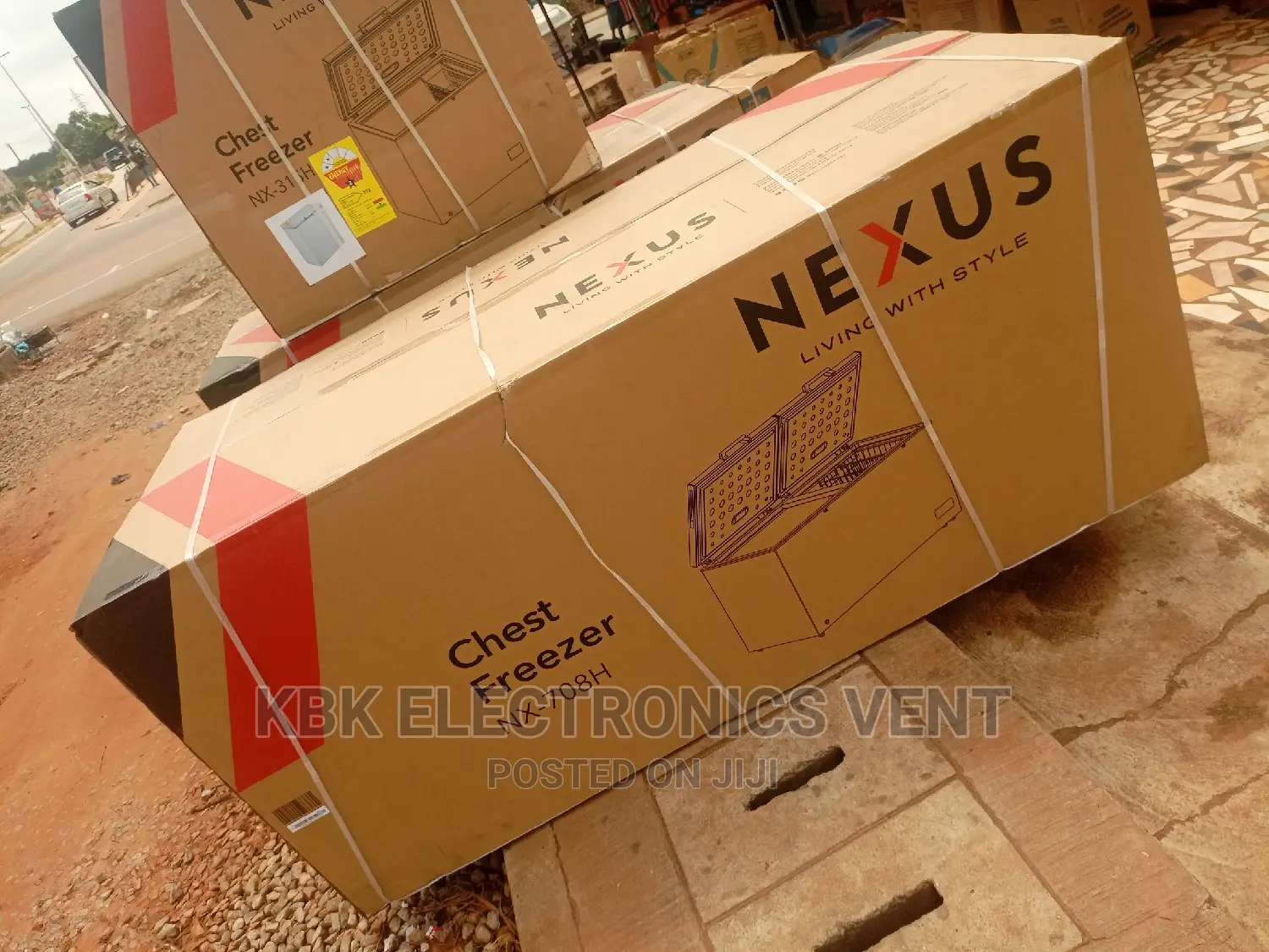 Nexus 710ltr Double Door Chest Freezers