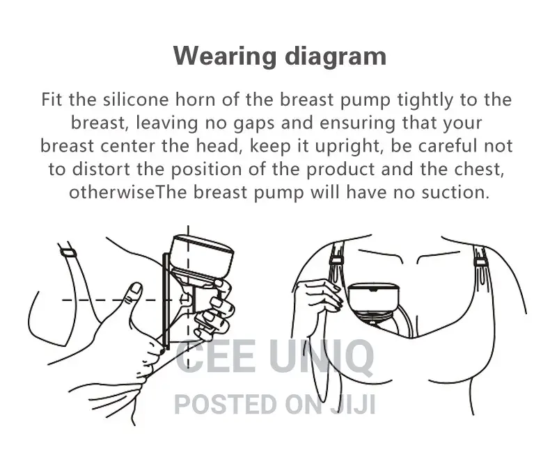 Single Wearable Breast Pump