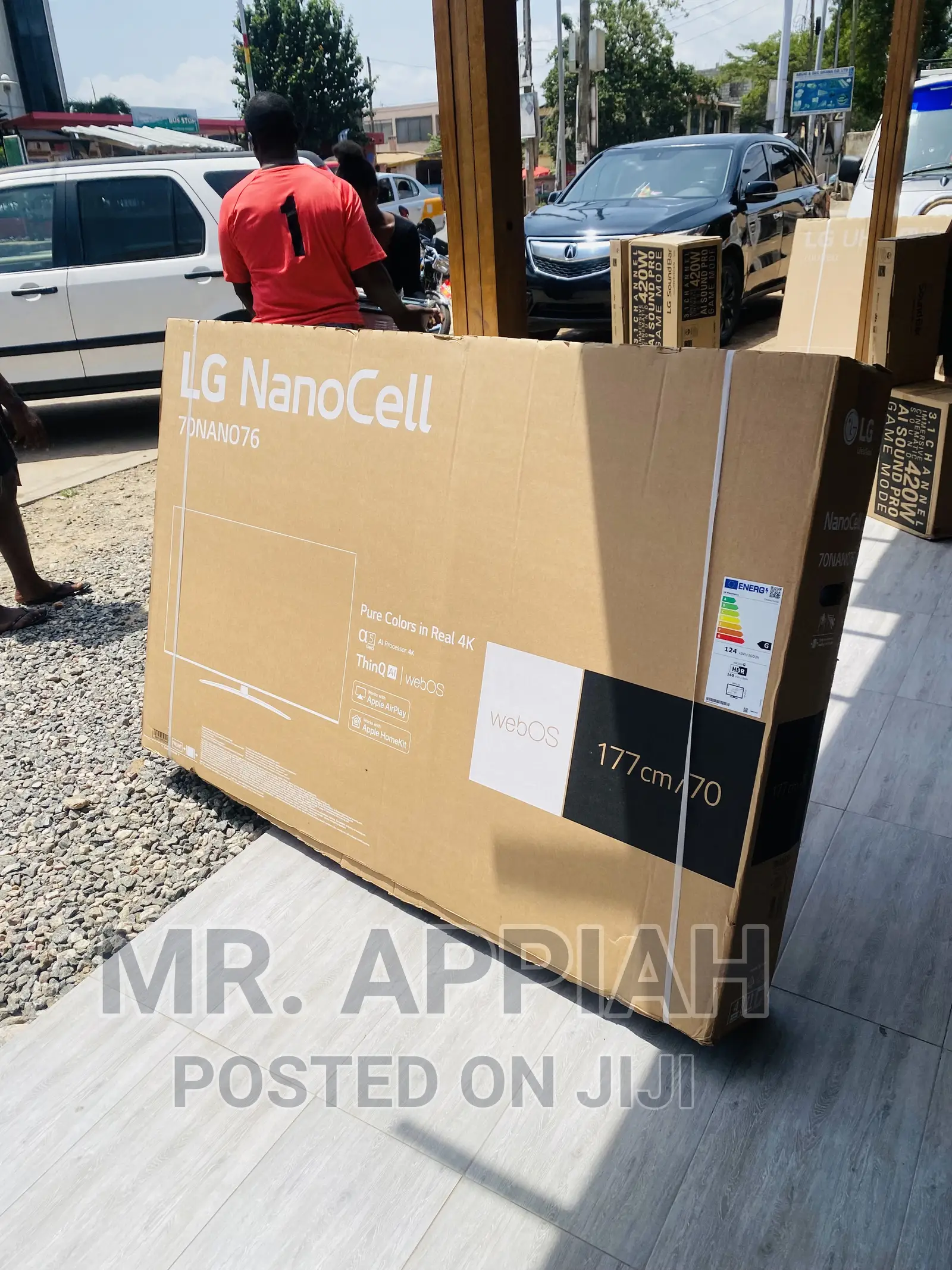 Newly in Stock LG 70 Inch 70NANO763 Uhd Smart Tv,Black