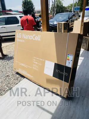 Newly in Stock LG 70 Inch 70NANO763 Uhd Smart Tv,Black