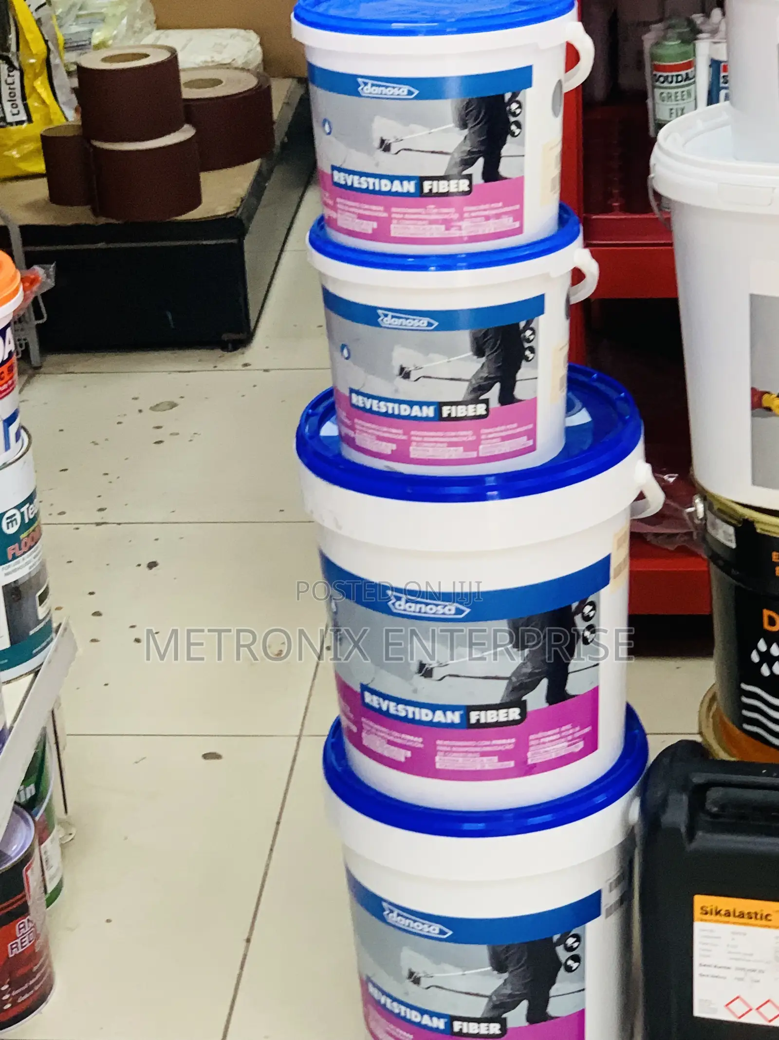 Roof Fiber Elastic Coating,5kg(Danosa)
