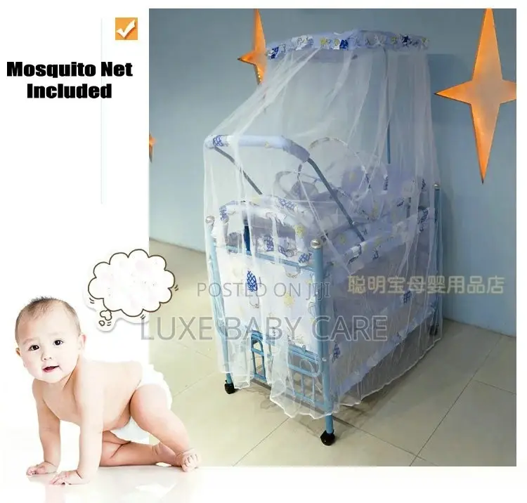 2in1 Crib With Inner Rocking Cradle