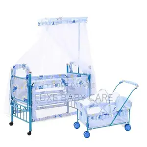 2in1 Crib With Inner Rocking Cradle