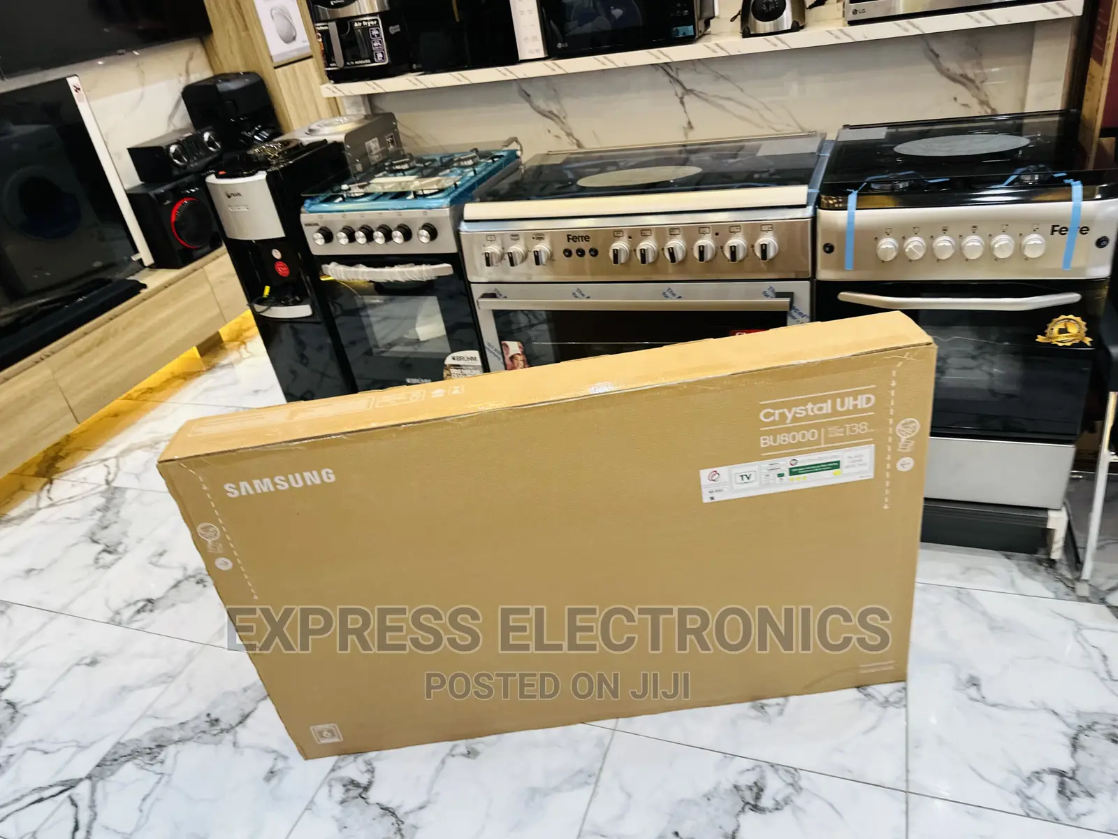 Ai  Processor UHD 55”Bu8000 Samsung Tv 