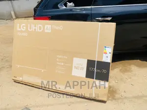 Quality LG 70 Inch Uhd Smart Tv(70UR80003)0black