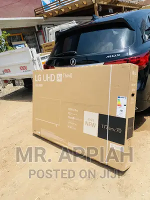 Authentic LG 70 Inch Uhd Smart LED Tv(70UR80003)Black