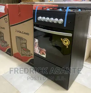 4 Burner Gas Stove With Oven