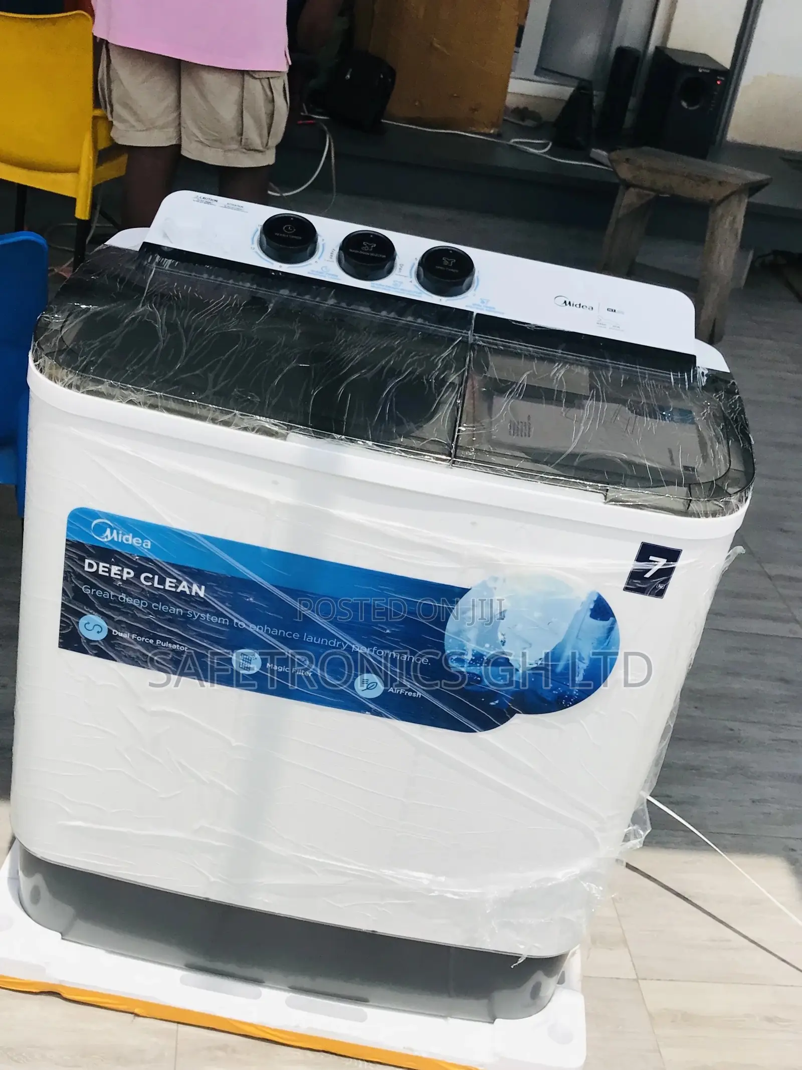 Topload Semiautomatic Washingmachine 7kg Midea 