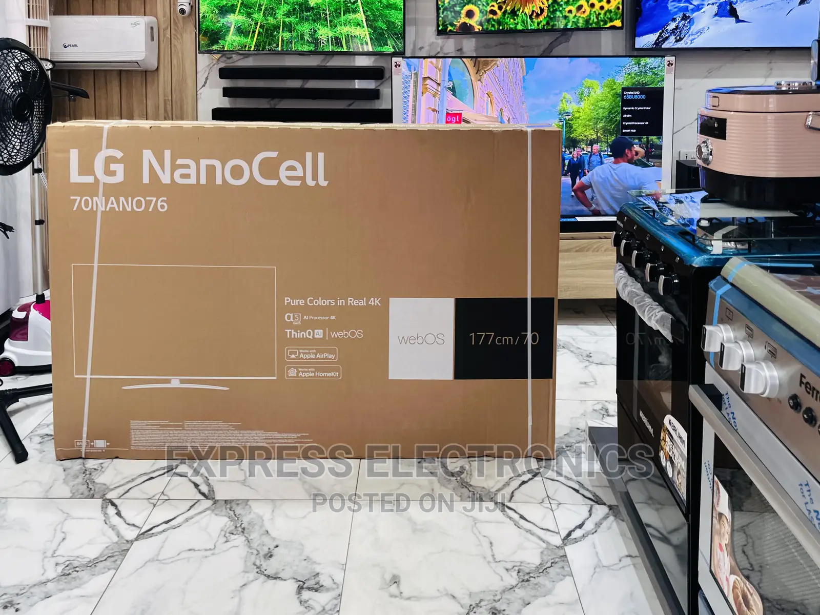 Long Lasting Durability Nanocell Technology 70”Nano76 UHD 