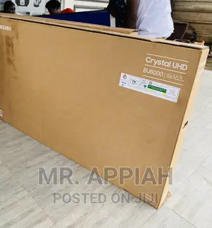 Get Ready to Tune in With Samsung 65” Uhd Tv(65BU8000)Black
