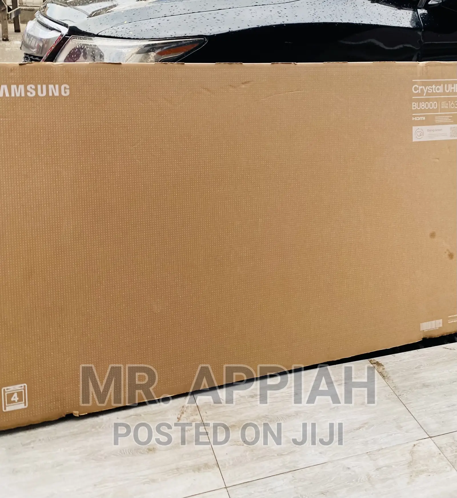 Energy Saving Samsung 65BU8000 65” Inch Uhd LED Tv.Black