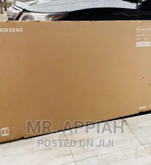 Energy Saving Samsung 65BU8000 65” Inch Uhd LED Tv.Black