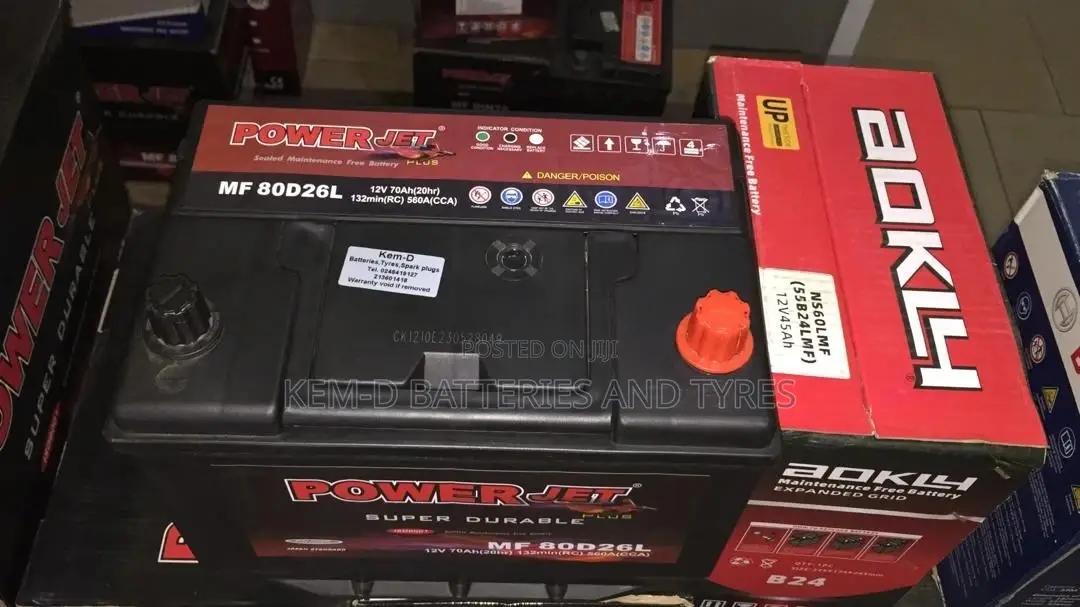 15 Plates Power Jet Batteries- Fits Toyota Corolla +Delivery