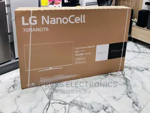 High Brightness  Lg UHD 70”Nano76 Glossy LED Nanocell