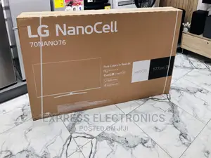 High Brightness  Lg UHD 70”Nano76 Glossy LED Nanocell
