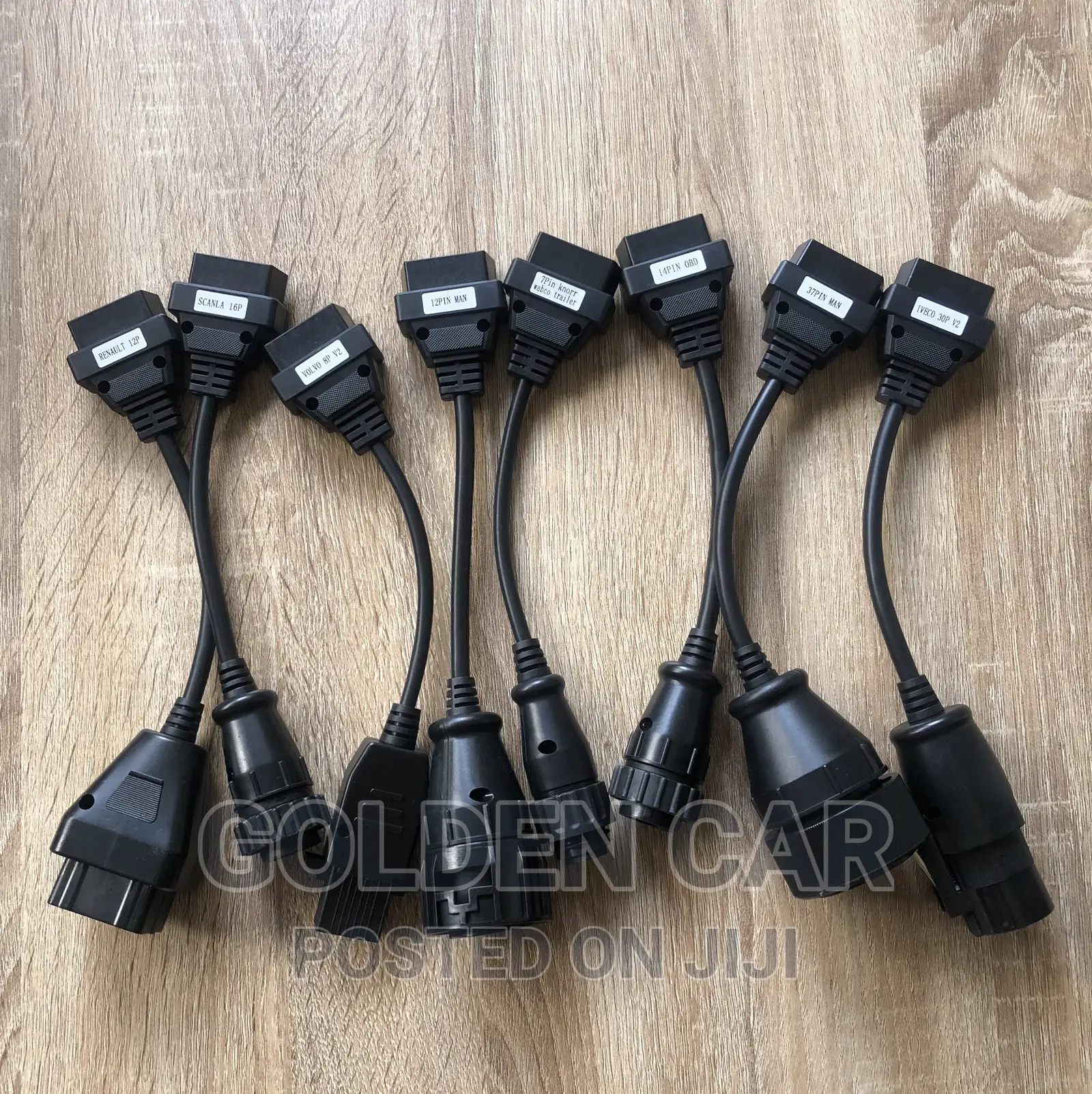 Autocom-Delphi OBD Adapter Cables for Trucks 8in1 Sets