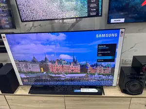 Elegant Black Samsung UHD Smart 65”Bu8000 Tv 