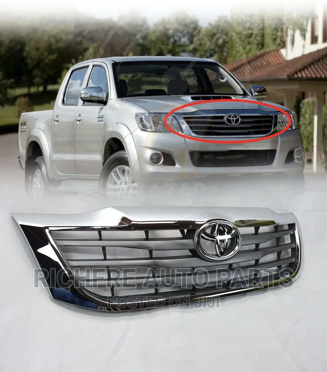 Toyota Hilux 2008-2012 Front Shell/ Front Grille in Abossey Okai ...